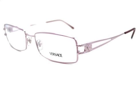 versace pink metal eyeglass frames|discontinued Versace eyeglass frames.